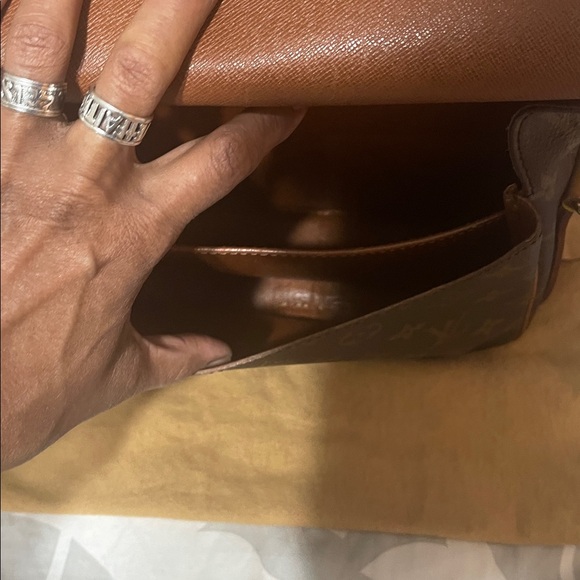 Louis Vuitton Brown Monogram Shoulder Bag - Picture 6 of 8